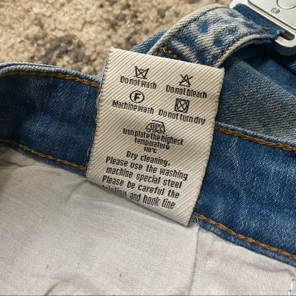 NWOT REELISTIK NYC- CARGO JEANS-BLUE